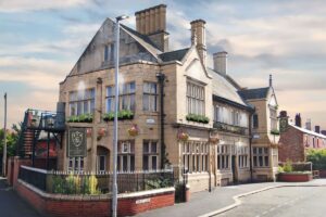 An exterior shot of The Orford Hotel Warrington