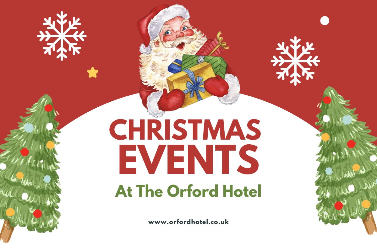 A blog banner with festive vibes about Christmas Event in Warrington.